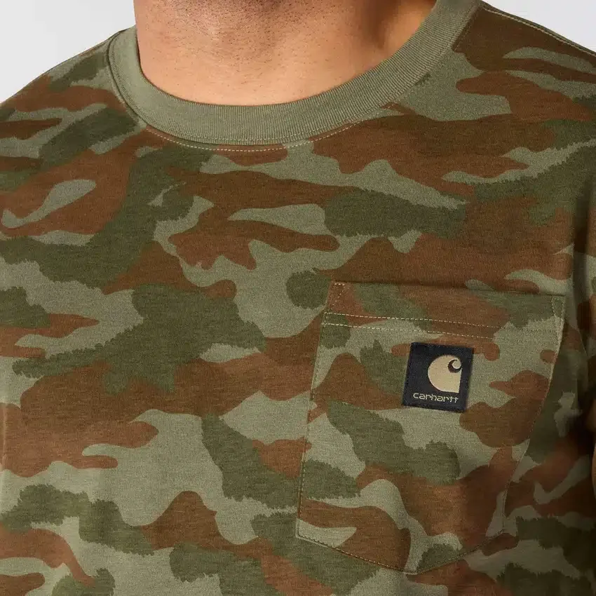 Irvine Hemd für Herren in Relaxed Fit mit Camouflage-Muster