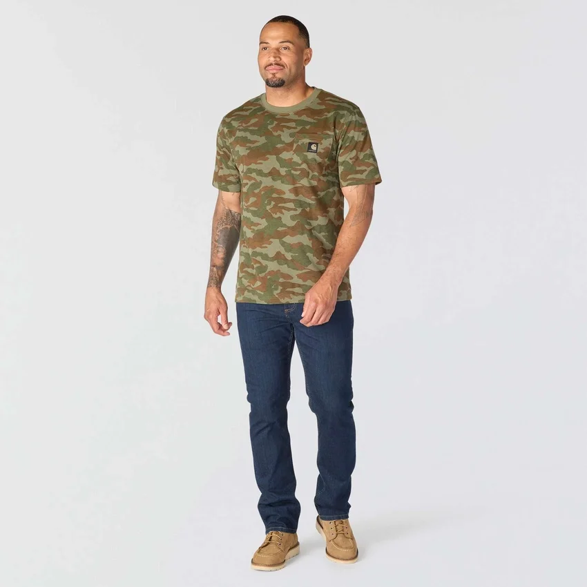 Irvine Hemd für Herren in Relaxed Fit mit Camouflage-Muster