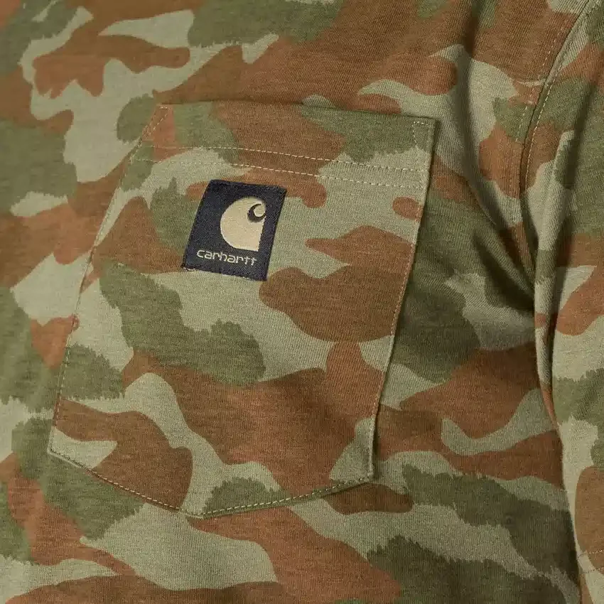 Irvine Hemd für Herren in Relaxed Fit mit Camouflage-Muster