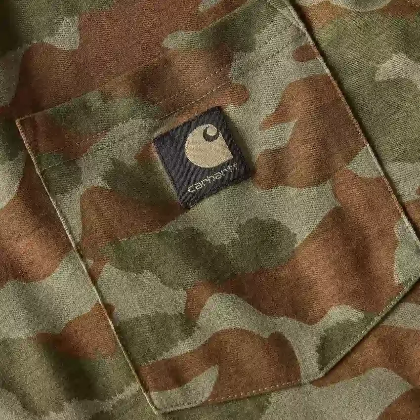 Irvine Hemd für Herren in Relaxed Fit mit Camouflage-Muster