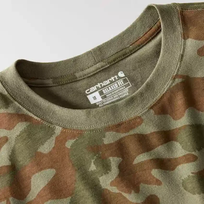 Irvine Hemd für Herren in Relaxed Fit mit Camouflage-Muster