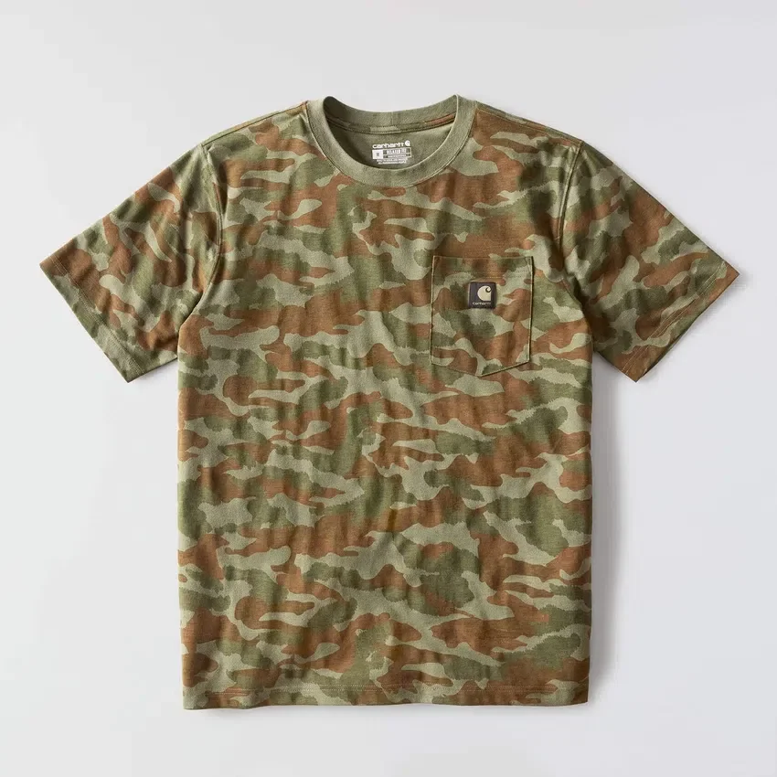 Irvine Hemd für Herren in Relaxed Fit mit Camouflage-Muster