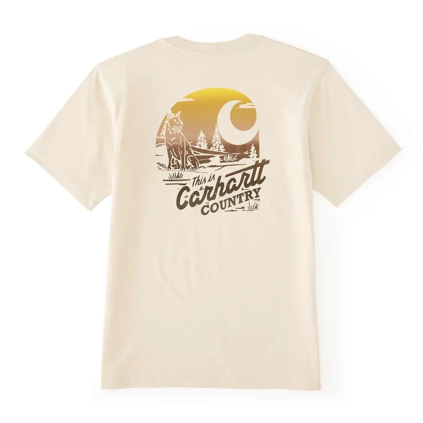 Irvine Relaxed Fit Country Graphic Hemd für Herren
