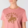 Irvine Relaxed Fit Hemd für Damen mit Pferdemotiv