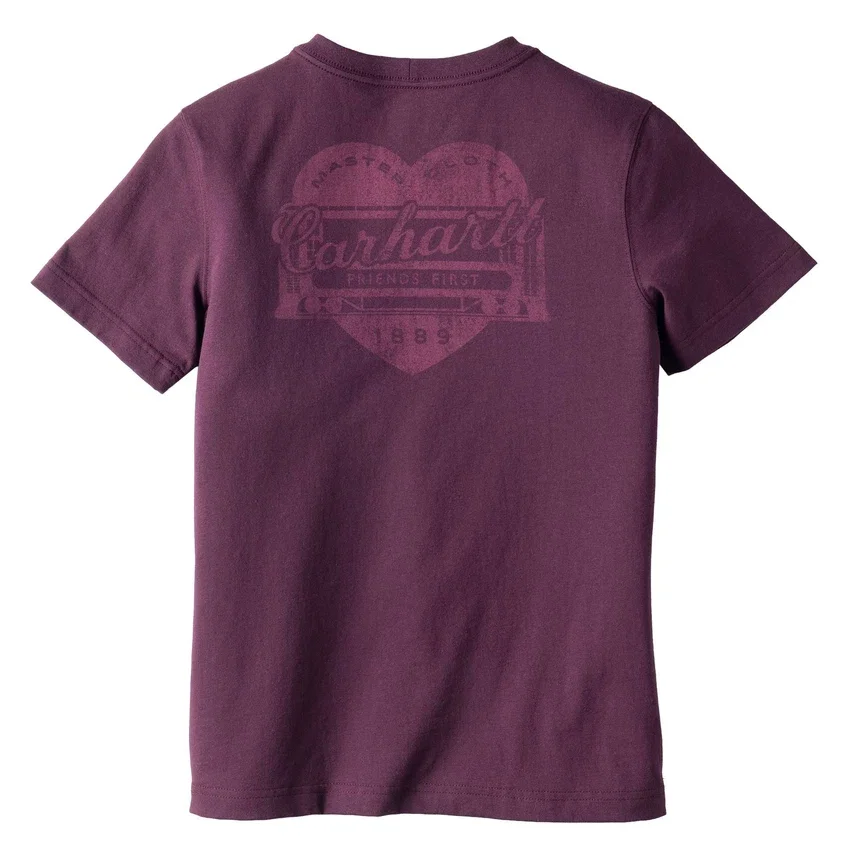 Irvine Relaxed Fit Heritage Heart Graphic Hemd für Damen