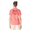 Irvine Relaxed Fit Heritage Heart Graphic Hemd für Damen