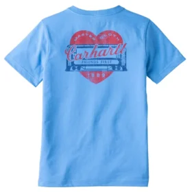 Irvine Relaxed Fit Heritage Heart Graphic Hemd für Damen