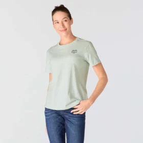 Irvine Relaxed Fit Heritage Heart Graphic Hemd für Damen