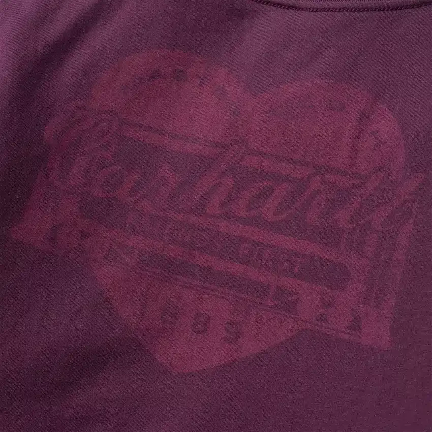 Irvine Relaxed Fit Heritage Heart Graphic Hemd für Damen
