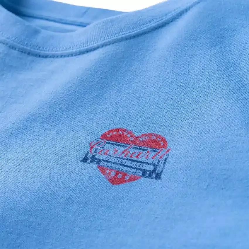 Irvine Relaxed Fit Heritage Heart Graphic Hemd für Damen