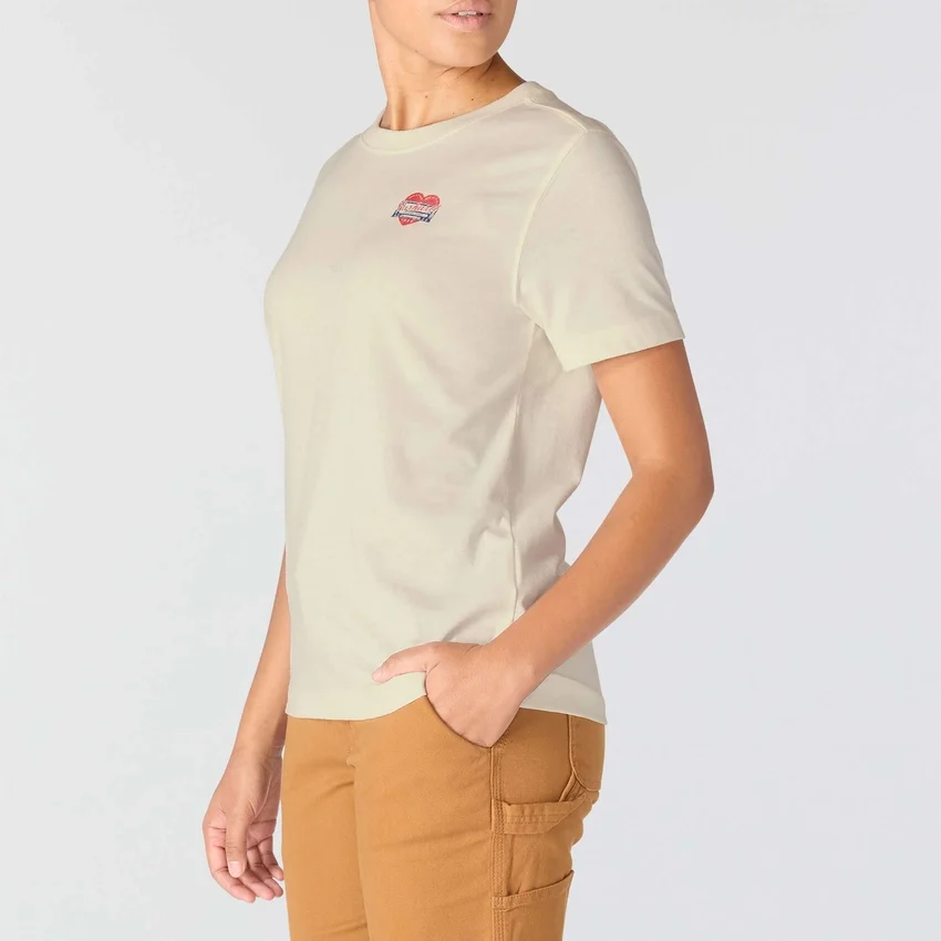 Irvine Relaxed Fit Heritage Heart Graphic Hemd für Damen