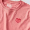 Irvine Relaxed Fit Heritage Heart Graphic Hemd für Damen