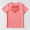 Irvine Relaxed Fit Heritage Heart Graphic Hemd für Damen