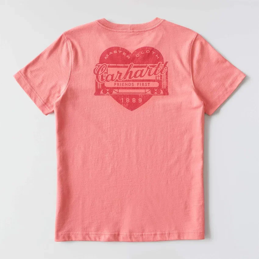 Irvine Relaxed Fit Heritage Heart Graphic Hemd für Damen
