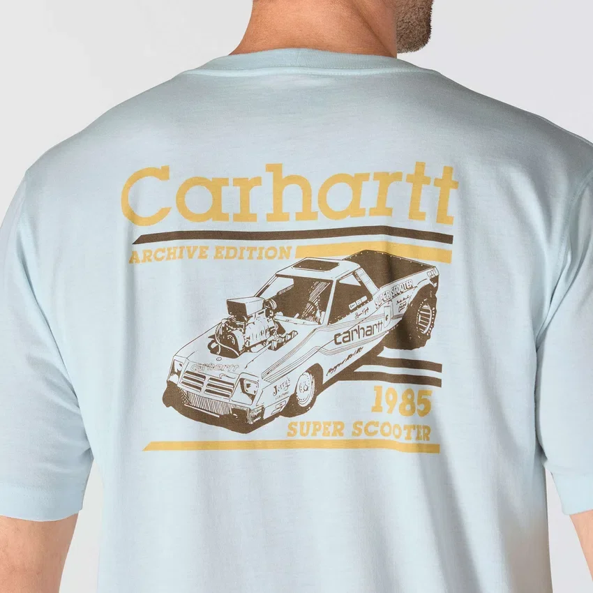 Irvine Relaxed Fit Racing Graphic Hemd für Herren