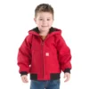 Isolierte Aktivjacke mit Kapuze aus Canvas für Jungen (Baby/Kleinkind)