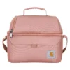 Isolierte Lunch-Kühltasche mit zwei Fächern für 12 Dosen