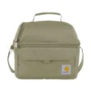 Isolierte Lunch-Kühltasche mit zwei Fächern für 12 Dosen