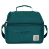 Isolierte Lunch-Kühltasche mit zwei Fächern für 12 Dosen
