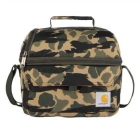 Isolierte Lunch-Kühltasche mit zwei Fächern für 12 Dosen
