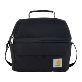 Isolierte Lunch-Kühltasche mit zwei Fächern für 12 Dosen