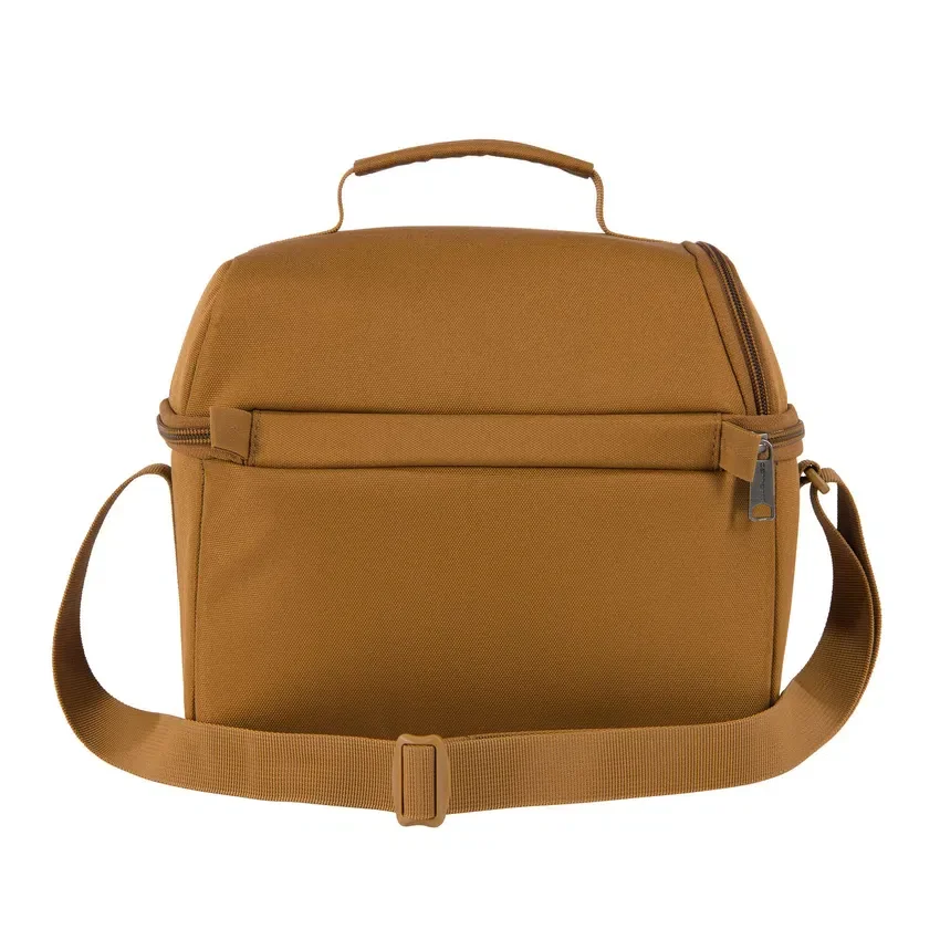 Isolierte Lunch-Kühltasche mit zwei Fächern für 12 Dosen