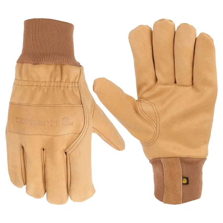 Isolierter Handschuh mit Gunn-Cut-Strickbund