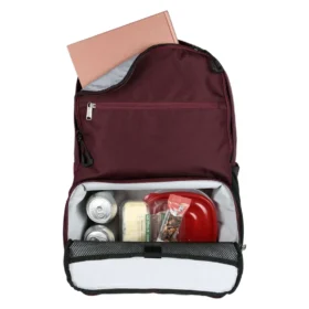 Isolierter Kühltaschen-Rucksack mit zwei Fächern