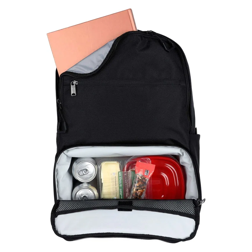 Isolierter Kühltaschen-Rucksack mit zwei Fächern