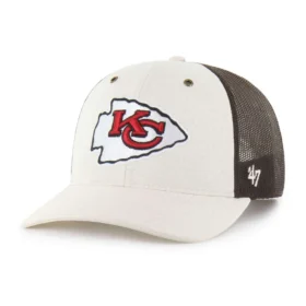Kansas City Chiefs '47 Ungefärbte Trucker-Kappe, lockere Passform