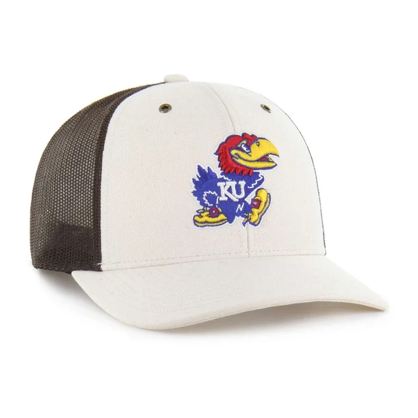 Kansas Jayhawks '47 Ungefärbte Trucker-Kappe