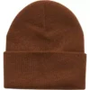 Kinder-Strickmütze mit farblich abgestimmtem Aufnäher (Baby, Kleinkind, Kind, Jugend)