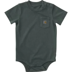 Kurzarm-Body mit Tasche für Jungen (Baby)