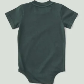 Kurzarm-Body mit Tasche für Jungen (Baby)