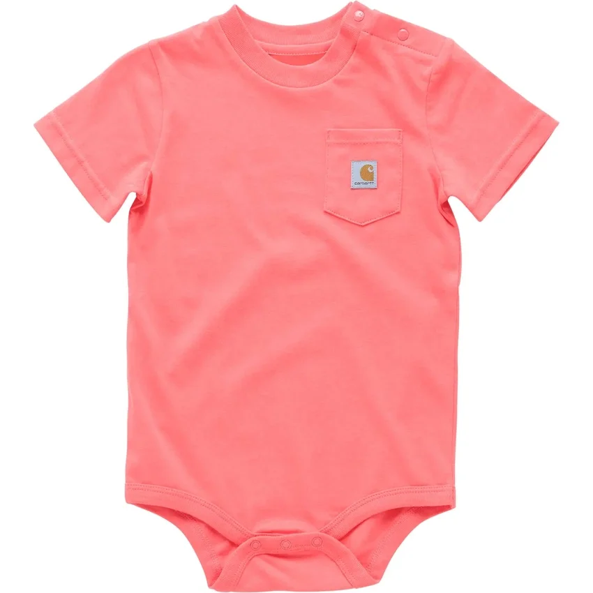 Kurzarm-Body mit Tasche für Kinder (Baby)