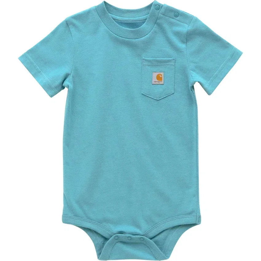 Kurzarm-Body mit Tasche für Kinder (Baby)
