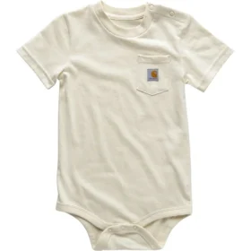 Kurzarm-Body mit Tasche für Kinder (Baby)