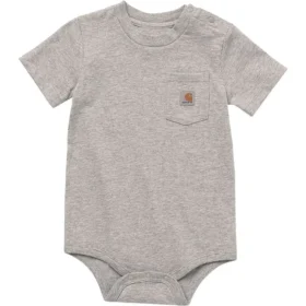 Kurzarm-Body mit Tasche für Kinder (Baby)