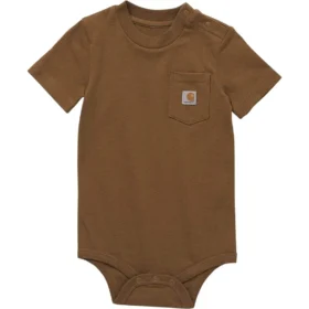 Kurzarm-Body mit Tasche für Kinder (Baby)