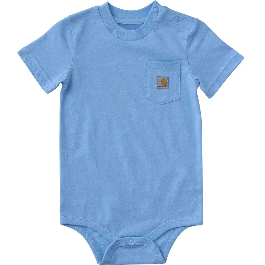 Kurzarm-Body mit Tasche für Kinder (Baby)