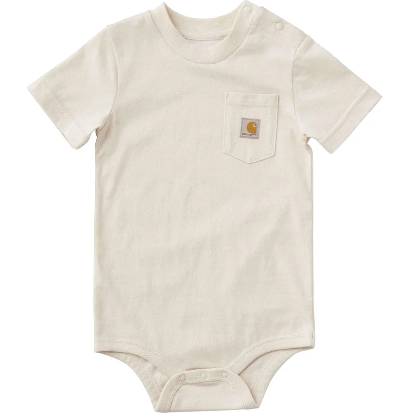 Kurzarm-Body mit Tasche für Kinder (Baby)