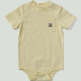 Kurzarm-Body mit Tasche für Kinder (Baby)