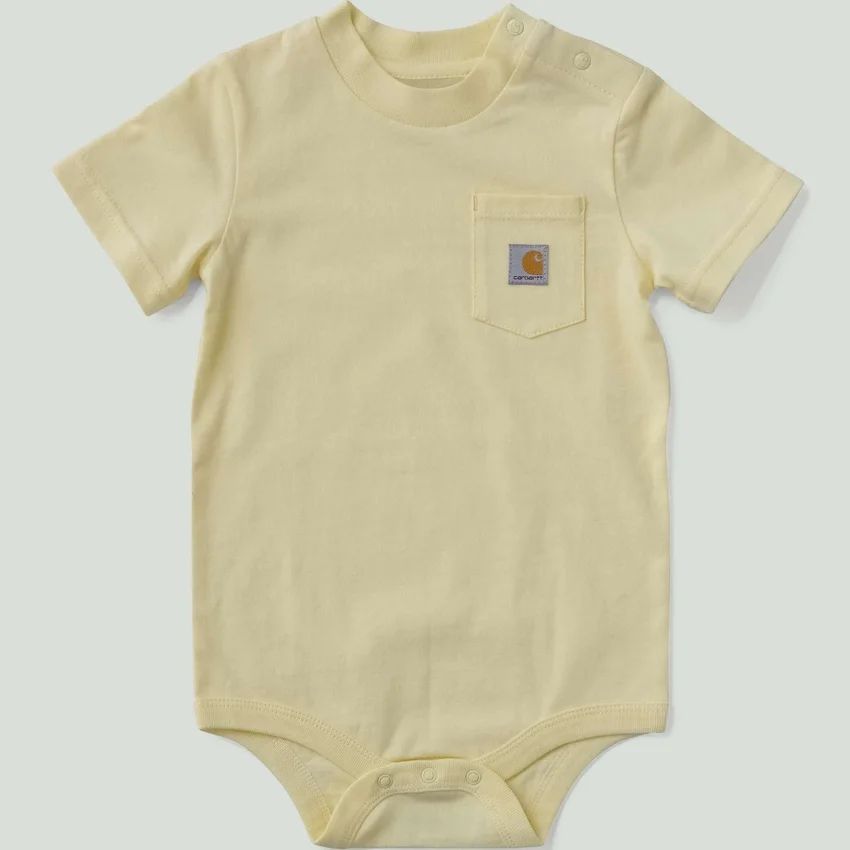 Kurzarm-Body mit Tasche für Kinder (Baby)