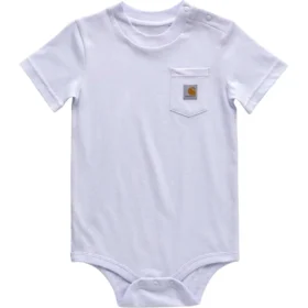 Kurzarm-Body mit Tasche für Kinder (Baby)