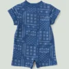 Kurzarm-French-Terry-Strampler für Kinder (Baby)