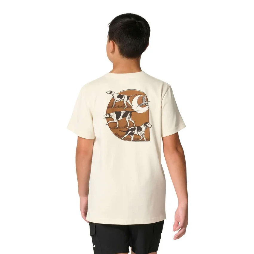 Kurzarm-T-Shirt für Jungen mit Hundemotiv (Kinder/Jugend)