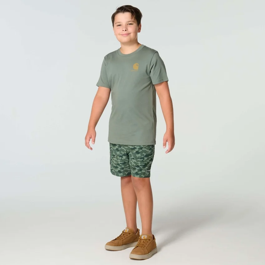Kurzarm-T-Shirt für Jungen mit Hundemotiv (Kinder/Jugend)