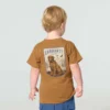 Kurzarm-T-Shirt für Jungen mit Hundemotiv (Kinder/Kleinkinder/Jugendliche)