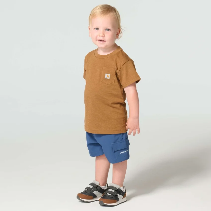 Kurzarm-T-Shirt für Jungen mit Hundemotiv (Kinder/Kleinkinder/Jugendliche)