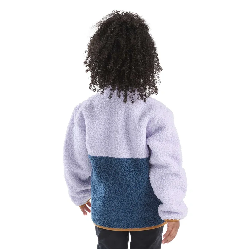 Langarm-Fleece-Armling mit Viertelreissverschluss für Mädchen (Kleinkinder/Kinder/Jugendliche)